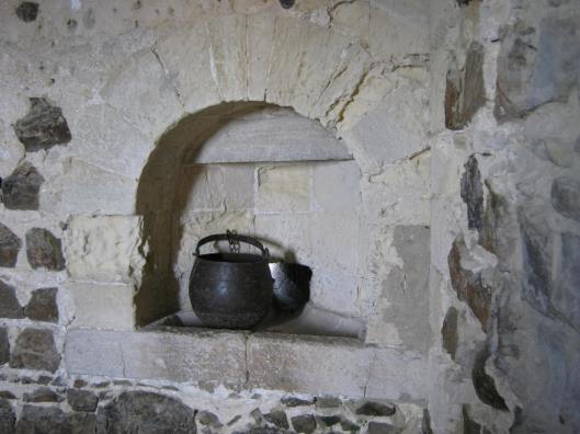 034Stone sink with drainage hole kitchen