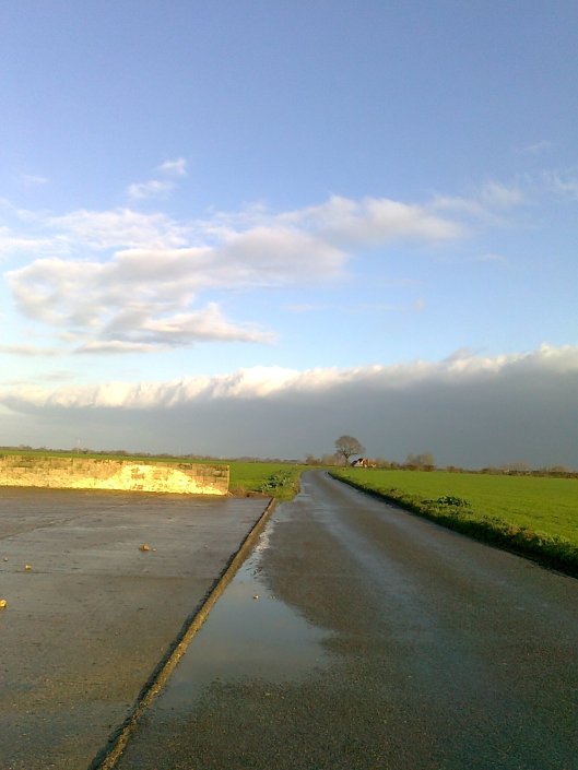 013Receding bank of cloud